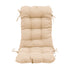 Coussin pour chaise avec dossier - Capitonné -  50x120x8cm - Beige - Deco-arts.fr