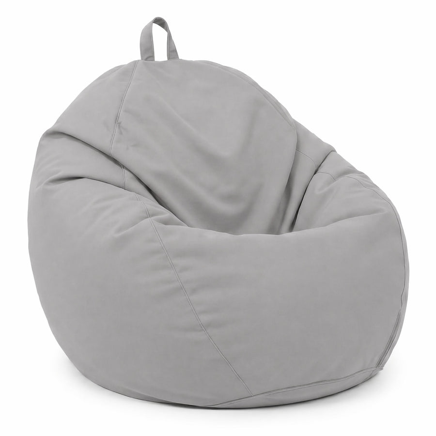 Pouf poire XL de exterior, funda desenfundable