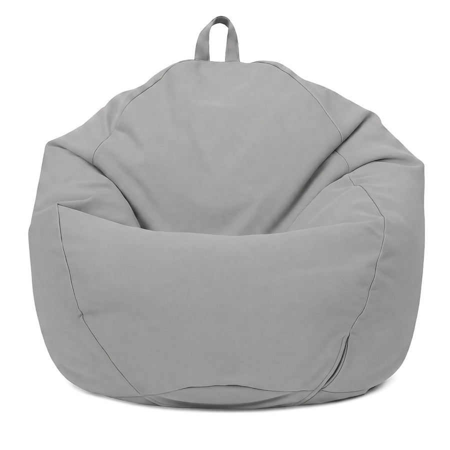 Pouf poire XL de exterior, tejido anti-UV