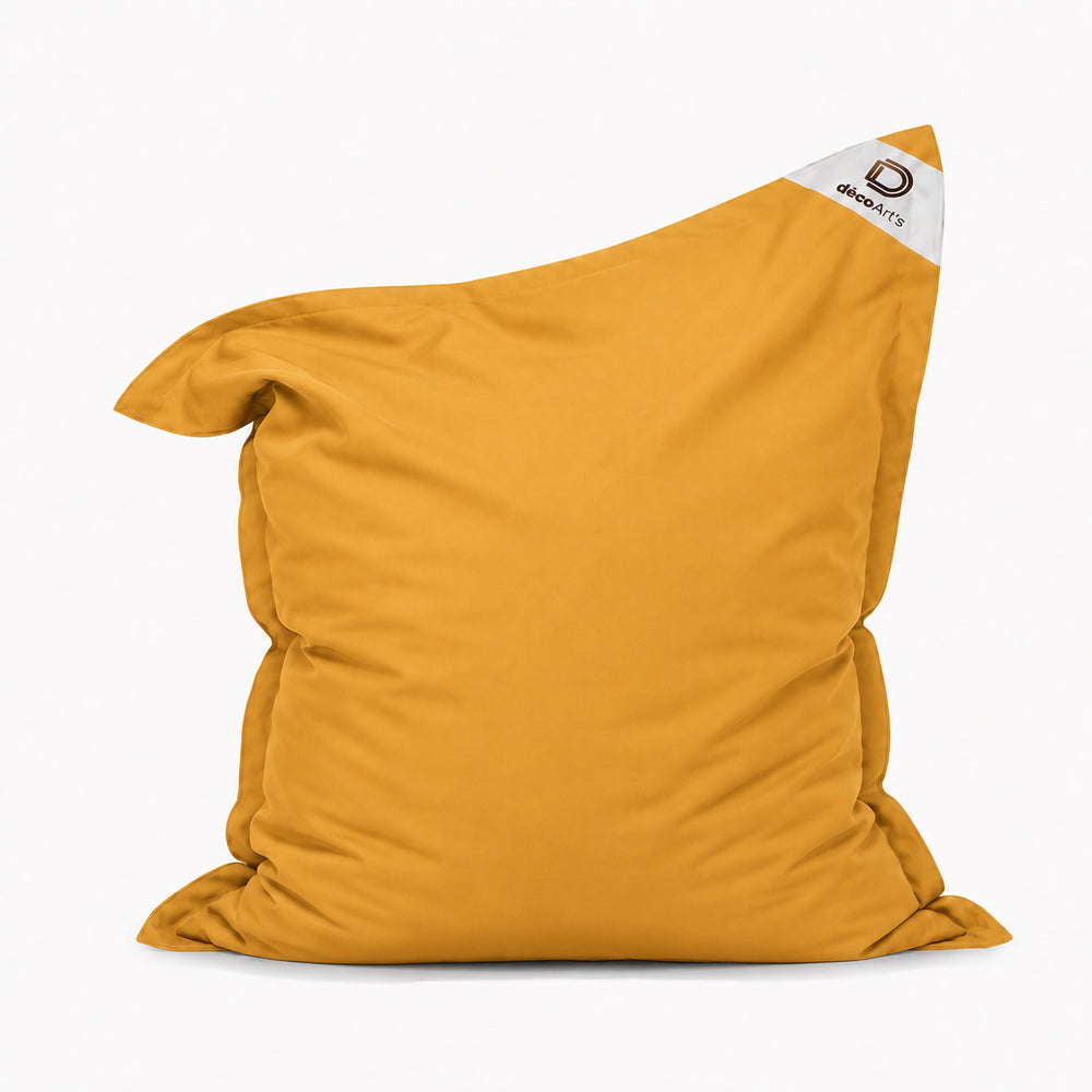 Funda de Puf XL 120x80 Amarillo Miel – foto 6