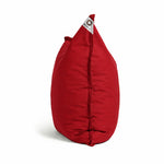 Funda de Puf XL 120x80 Rojo Pimiento - (Funda para Rellenar - Interior/Exterior)