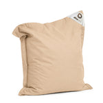 Funda de Puf XL 120x80 Beige - (Funda para Rellenar - Interior/Exterior)