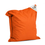 Funda de Puf XL 120x80 Naranja - (Funda para Rellenar - Interior/Exterior)
