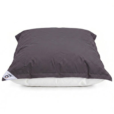 Puf Gigante Flotante 180x140 Gris Carbón - Piscina & XXL (Perlas)