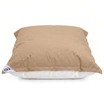 Funda de Puf Flotante XXL 180x140 Beige - (Funda para Rellenar - Spécial Piscina)