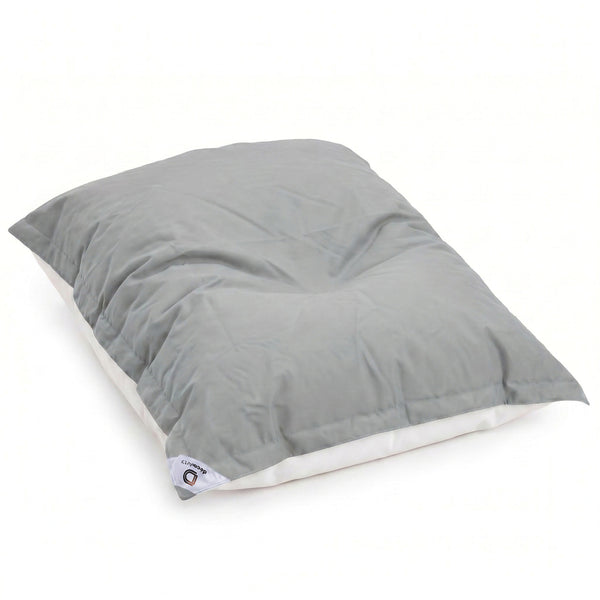 Housse de Pouf Flottant XXL 180x140 Gris Galet - (Housse Seule à Garnir - Spécial Piscine)