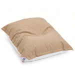 Funda de Puf Flotante XXL 180x140 Beige - (Funda para Rellenar - Spécial Piscina)