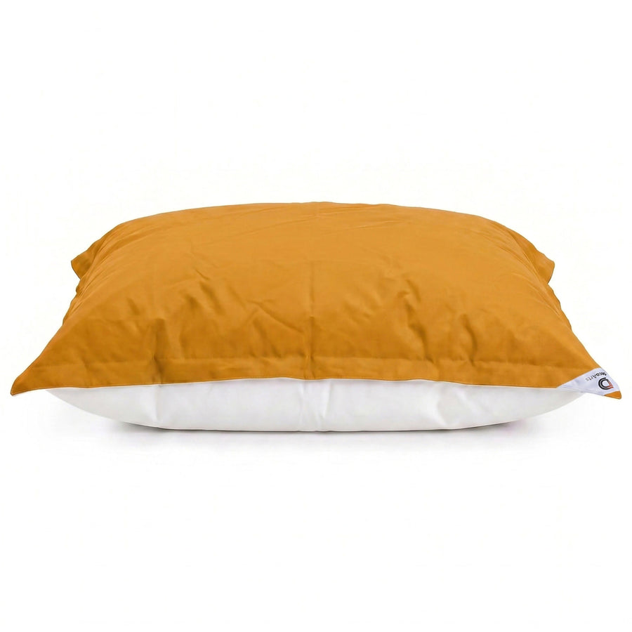 Puf Gigante Flotante 180x140 Amarillo Miel – foto 6