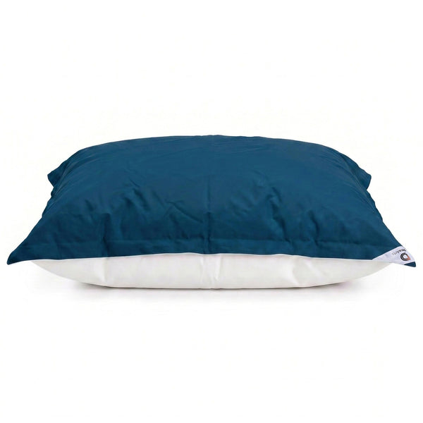 Puf Gigante Flotante 180x140 Azul Petróleo - Piscina & XXL (Perlas)