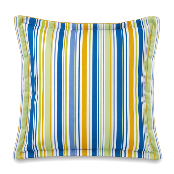 Cojín decorativo 45x45 motivo Rayas Solares, vista frontal