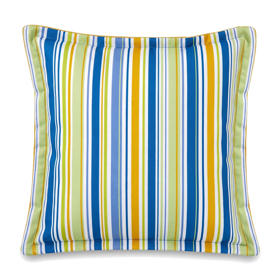 Cojín decorativo 45x45 motivo Rayas Solares, vista frontal