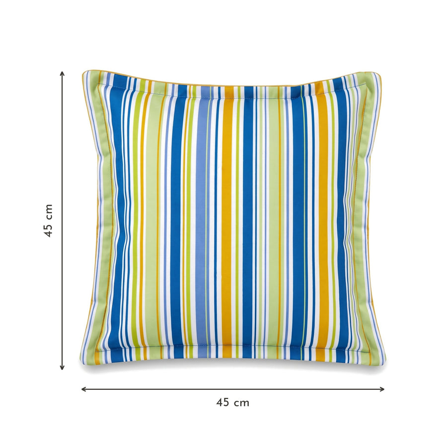 Cojín decorativo 45x45 motivo Rayas Solares – medidas 45 x 45 cm