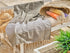 Fouta en coton miami 100x200cm gris foncé - Deco-arts.fr