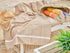 Fouta en coton tissage nid d&