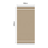 Fouta en coton tissage nid d&