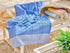 Fouta en coton tissage nid d&