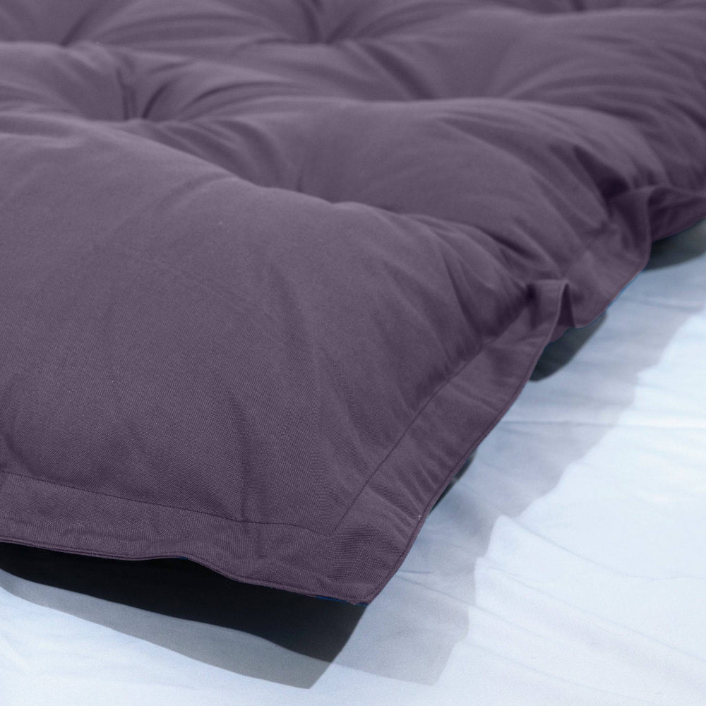 Colchoneta de Suelo XXL 195x100 Gris Carbón, tejido hidrófugo