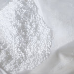 Pouf extérieur géant Déco Arts bleu Caraïbes, déhoussable et imperméable, garni de billes, flottant pour piscine.