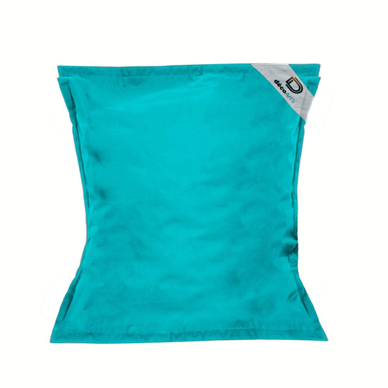 Housse pour Pouf Géant XXL 180x140cm Flottant pour Piscine - Bleu Caraïbes - Deco-arts.fr