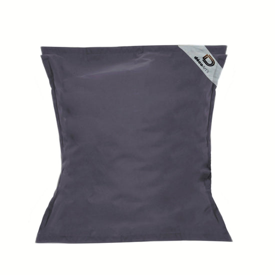 Housse pour Pouf Géant XXL 180x140cm Flottant pour Piscine - Gris carbone - Deco-arts.fr