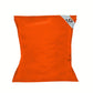 Housse pour Pouf Géant XXL 180x140cm Flottant pour Piscine - Orange - Deco-arts.fr