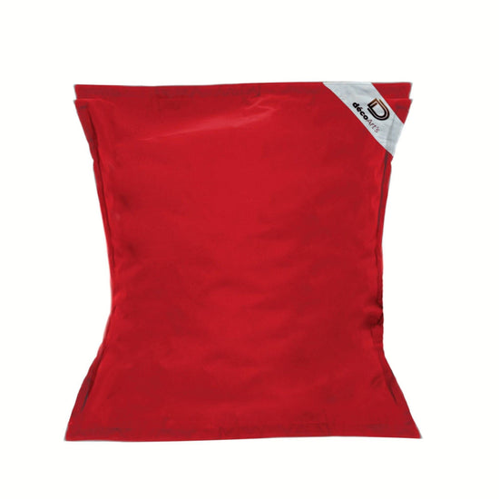 Housse pour Pouf Géant XXL 180x140cm Flottant pour Piscine - Rouge piment - Deco-arts.fr