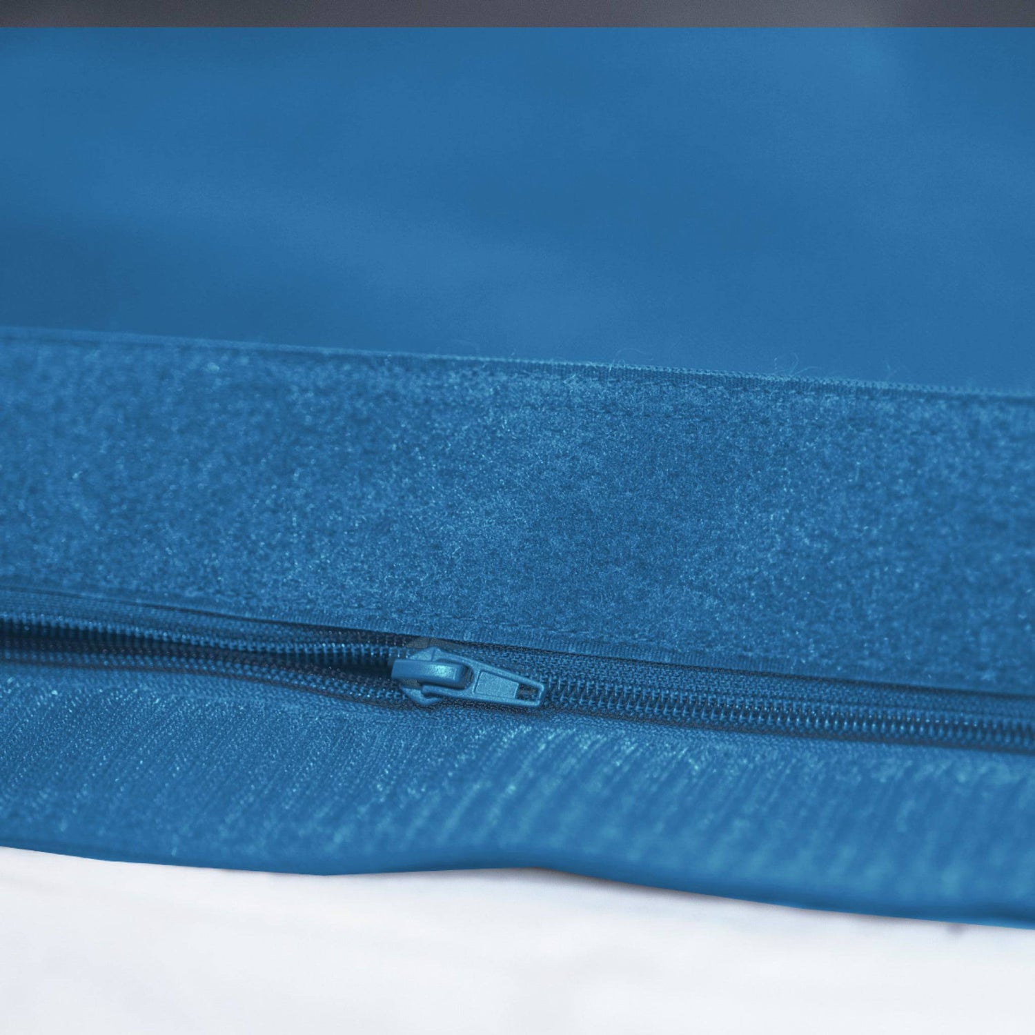 Housse pour Pouf Géant XXL 180x140cm Intérieur et Extérieur - Bleu pétrole - Deco-arts.fr