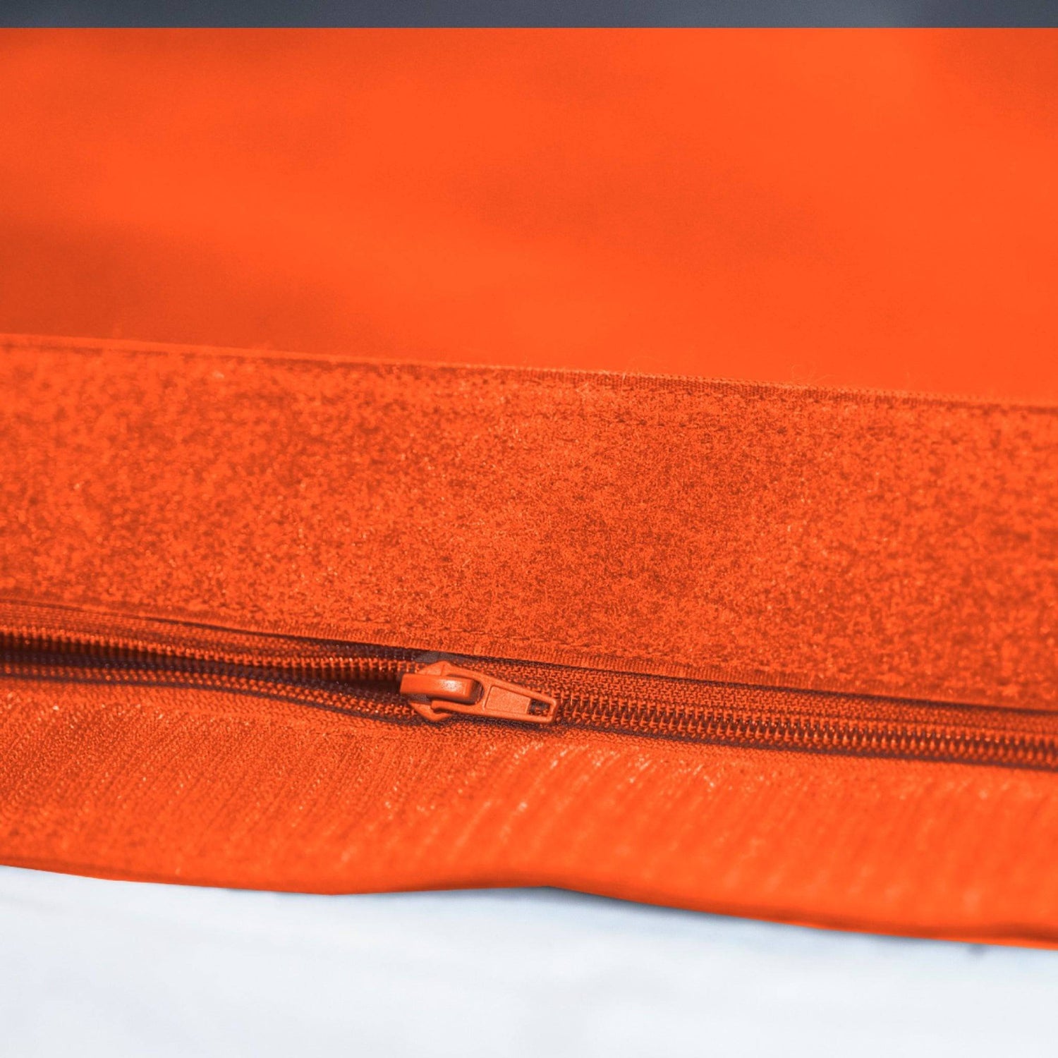 Housse pour Pouf Géant XXL 180x140cm Intérieur et Extérieur - Orange - Deco-arts.fr