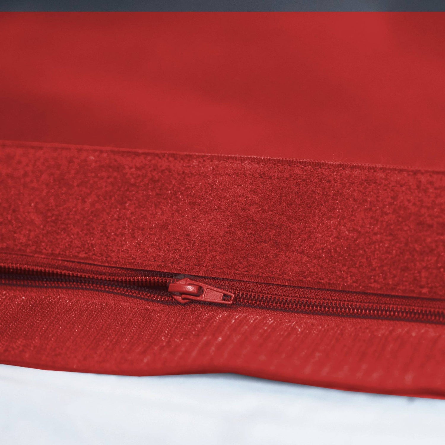 Housse pour Pouf Géant XXL 180x140cm Intérieur et Extérieur - Rouge piment - Deco-arts.fr