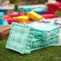 Coussin de sol lot de 2 (60 x H15 cm) Vert Mint