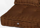 Decoartss palette cushion set with rust-colored seat and backrest pillows, 120x80cm, thick 20cm for armchairs and sofas