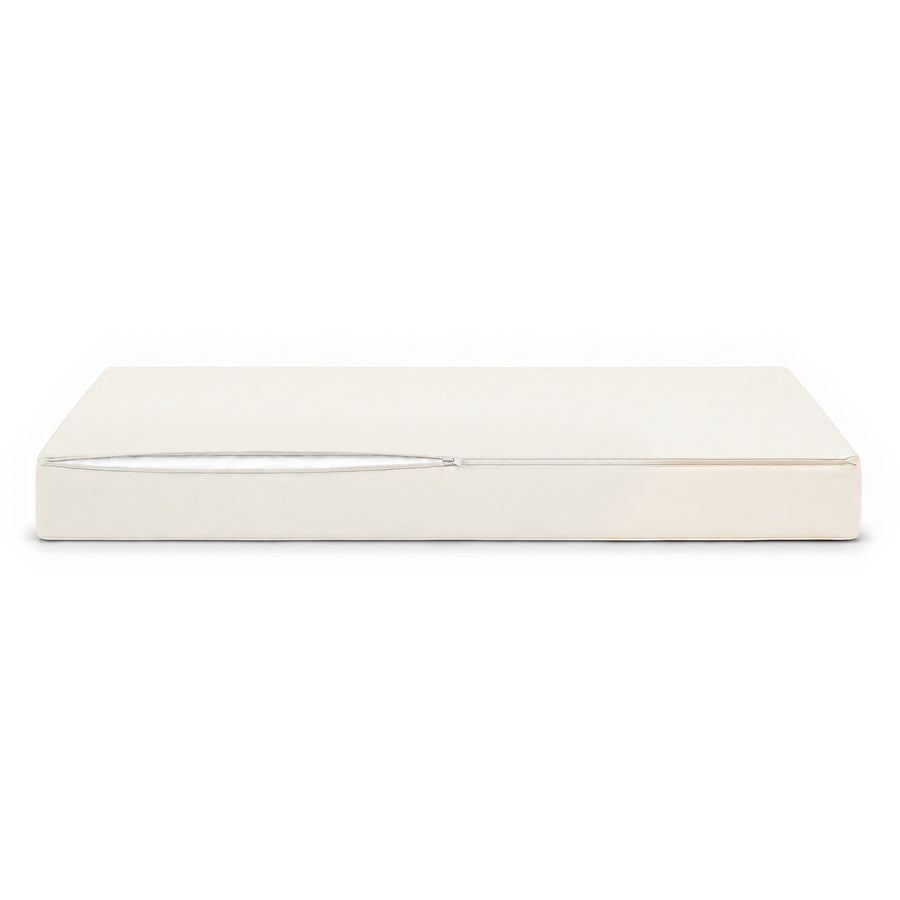 Cojín de asiento Blanco Roto, funda desenfundable con cremallera