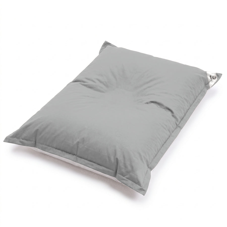 Housse de Pouf Flottant XXL 180x140 Gris Galet - (Housse Seule à Garnir - Spécial Piscine)