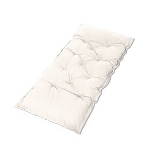 Matelas de Sol XXL 195x100 Blanc Cassé - Épais 15cm (Lit d'Appoint & Jeu)