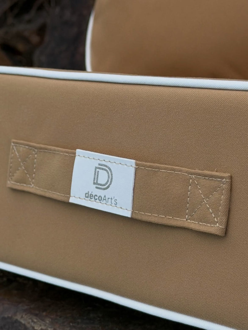 Dolce vita en moka — coussins Deco Arts — 3