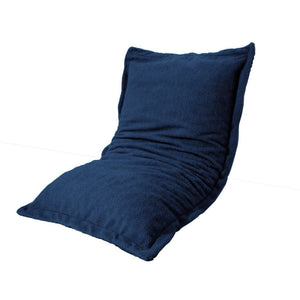 Puf Cojín Gigante XL 150x100 Azul Petróleo - Sherpa y Espuma (Nido de Suelo)