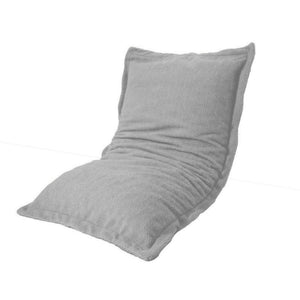 Puf Cojín Gigante XL 150x100 Gris Guijarro - Sherpa y Espuma (Nido de Suelo)