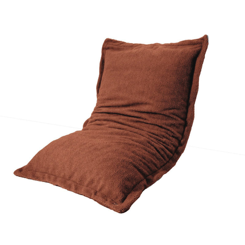 Puf Cojín Gigante XL 150x100 Terracota, funda desenfundable